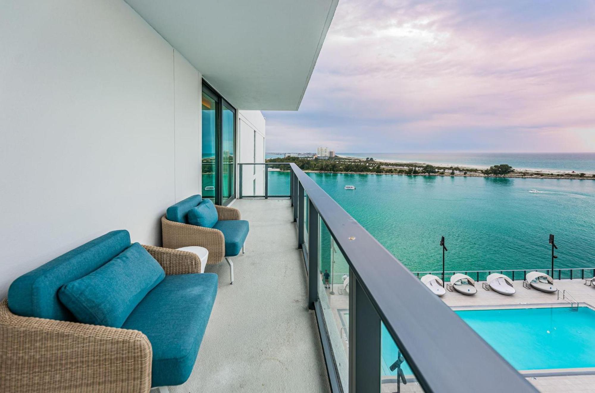 1612 - Beachfront Condo Clearwater Beach Exterior foto