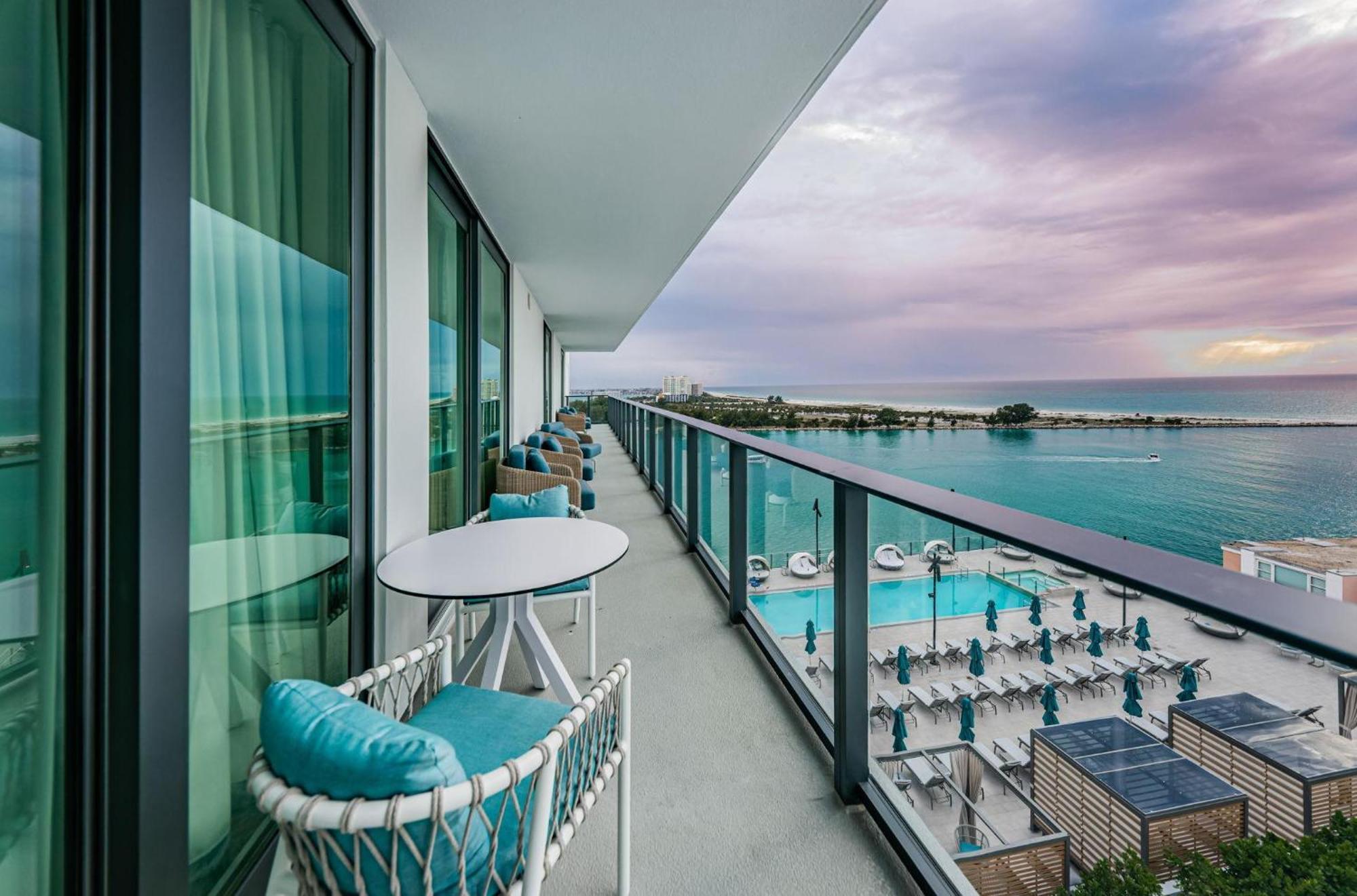 1612 - Beachfront Condo Clearwater Beach Exterior foto